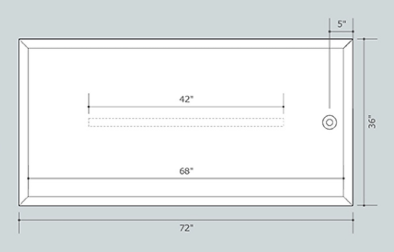 Onsen Ofuro 72 x 36 specs