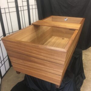 Zen Bathworks Kyoto Ofuro Soaking Tub in Teak