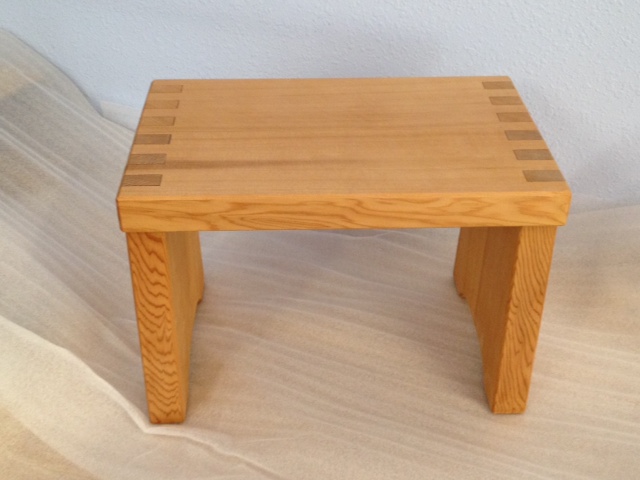 Red Cedar bathing stool