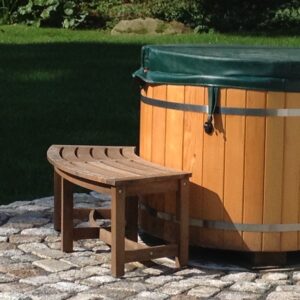 4' Round Cedar Hot Tub