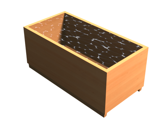 Onsen (vertical tub walls)
