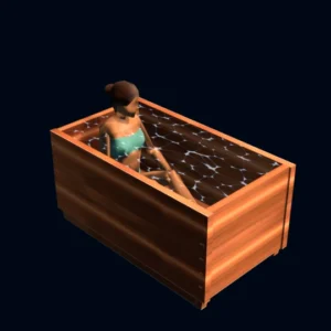 Red Cedar Ryokan Ofuro Soaking Tub