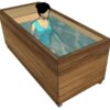 Hybrid Cold Plunge Ofuro Package with Heat/Chill System