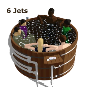Single Massage Pump (6 Jets) (+ $900)