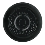 Floor Drain Finish Sample in Matte Black