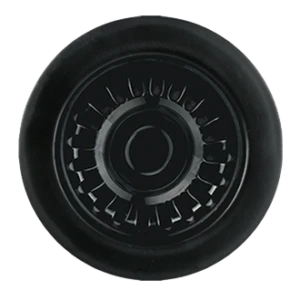 Floor Drain Finish Sample in Matte Black