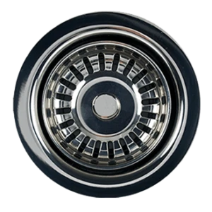 Floor Drain Finish Sample in Polished Nickel
