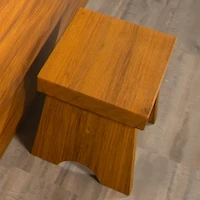 Teak Bathing Stool