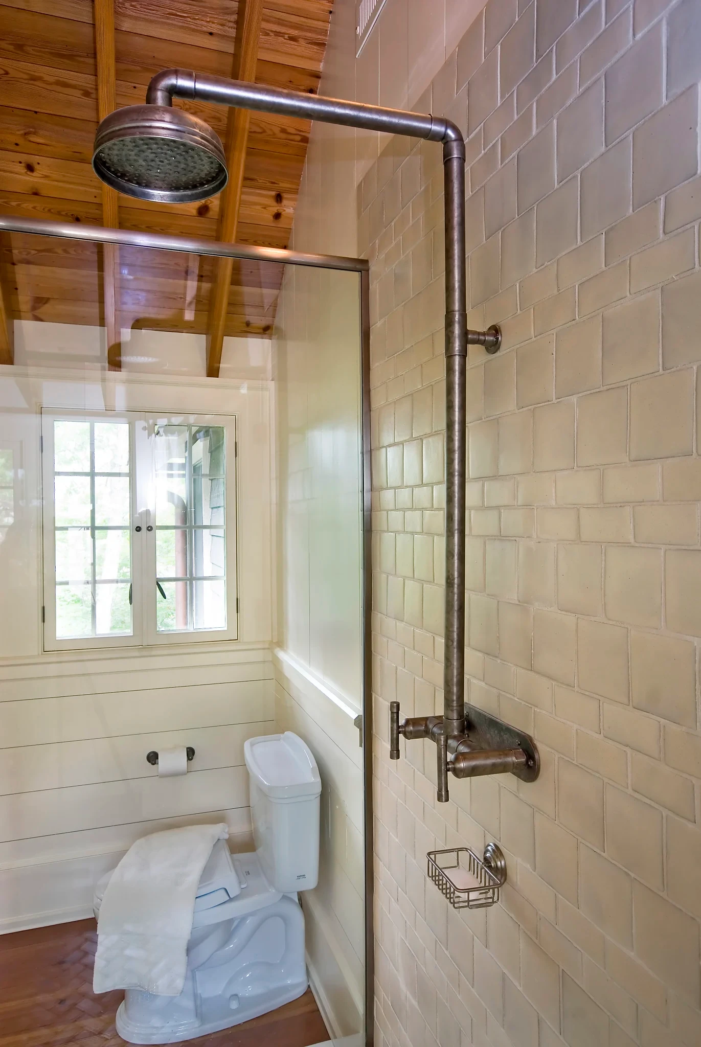 Waterbridge 840 Exposed Shower Unit With Two Handles