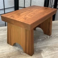 Red Cedar Bathing Stool